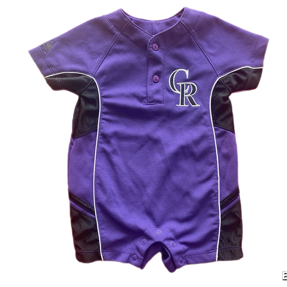 Colorado Rockies baby romper